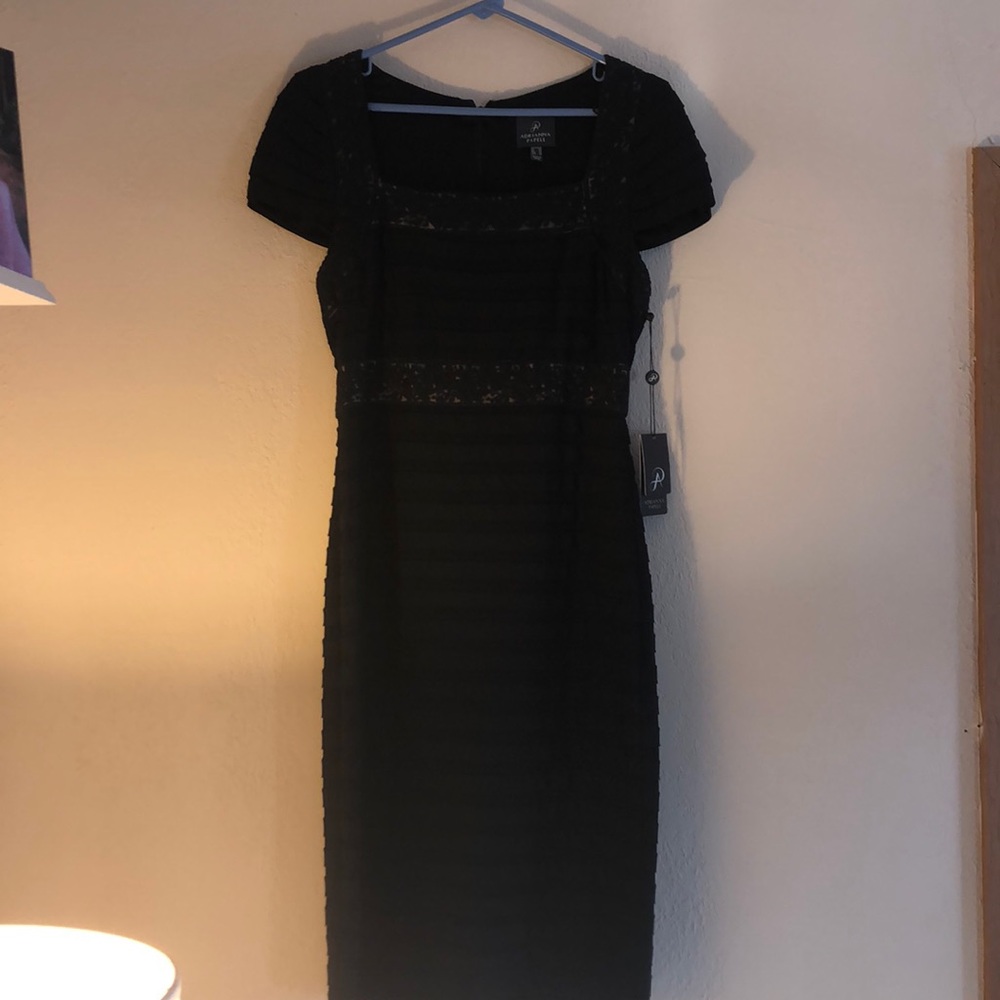 Adrianna Papell black dress